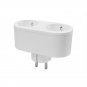 Smart WiFi Socket Voice Remote Control Timing Electric Plug Socket 2 European Socket Compatible wit