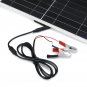 20W 18V Mono Solar Panel Dual 12V/5V DC USB Monocrystaline Flexible Solar Charger IP65 Battery Charg