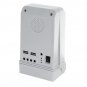 2200mAh Solar Lighting System USB Portable Emergency Light Solar Panel Powered System with 2Pcs 2W L