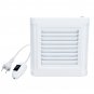 4 Inch ABS Exhaust Fan Ceiling Wall Mount Bathroom Kitchen Air Ventilation Low Noise Fan