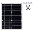 40W 18V Waterproof Mono Solar Panel Dual 12V/5V DC USB Monocrystaline Flexible Solar Charger For Car