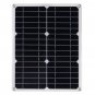 40W 18V Waterproof Mono Solar Panel Dual 12V/5V DC USB Monocrystaline Flexible Solar Charger For Car