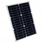 40W 18V Waterproof Mono Solar Panel Dual 12V/5V DC USB Monocrystaline Flexible Solar Charger For Car
