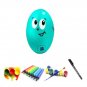 50Pcs/Set DIY Easter Eggs Painting Artificial Eggs Plastic Handmade Easter Hunt Eggs w/ Hole Craft H