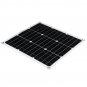 60W 18V Dual USB Solar Panel Battery Charger Monocrystal Solar Power Panel with 40A Solar Controller