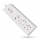 100-240V Smart WIFI Socket Power Switch 3 EU Plug 4 USB Ports APP Remote Control Support Alexa/Echo/