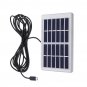 6V/1.2W Polycrystal Solar Panel Portable Solar Power Panel With Cable