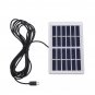 6V/1.2W Polycrystal Solar Panel Portable Solar Power Panel With Cable