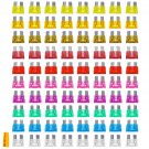 80PCS 3-40 AMP Car Fuse Set Insert Type Medium Fuse Protection Device Combination with Fuse Clip