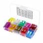 80PCS 3-40 AMP Car Fuse Set Insert Type Medium Fuse Protection Device Combination with Fuse Clip