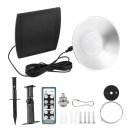3W 28LED Remote Control Chandelier Adjustable LED Solar Power Hanging Light Outdoor