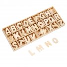 156X Wooden Scrabble Tiles Letters Puzzle Blocks Crafts Wood Alphabet Kids Early Education Toys Gift