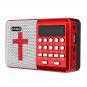 Electric USB Rechargeable Portable Bible Player Audio Speaker Talking FM Radio TF