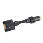 EU 7 Pin Tound Socket On Car To AU 7 Pin Flat Plug Adapter Connector On Trailer