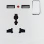 13A Wall Power Socket Switch Dual USB Charging Ports Connection Outlet Plate Plug Home