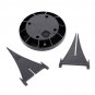 2X 8 LED Solar Power Buried Light Underground Lamp IP66 Waterproof Outdoor Path Way Garden Decking L