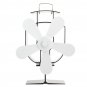 Circulation Thermal Power Fan 5-Blade Heat Powered Stove Fan for Wood/Log Burner/Fireplace Eco Frien