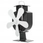 Circulation Thermal Power Fan 5-Blade Heat Powered Stove Fan for Wood/Log Burner/Fireplace Eco Frien