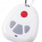 Z-wave 908.4MHz 4 Key White Wireless SOS Remote Control Sensor Controller Home Automation