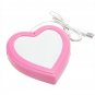 USB Charging Portable Heart-Shaped Electric Warmer Cup Bottle Mat Coffee Cup Heater Mug Pad