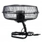 8 Inch 25W 6V USB Solar Panel Powered Iron Fan Home Cooling Ventilator Camping Laptop Fan