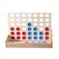 Connect Four 4 In A Row Indoor Family Party Game Rubber Wooden Toys Kids Educational Toys Gift
