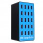 20A 500W 20 ports USB Intelligent Distribution Charger Desktop Fast Charging Station