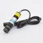 MTOLASER 120mW 405nm Blue-violet Cross Laser Module Generator Variable Focus Industrial Marking Posi