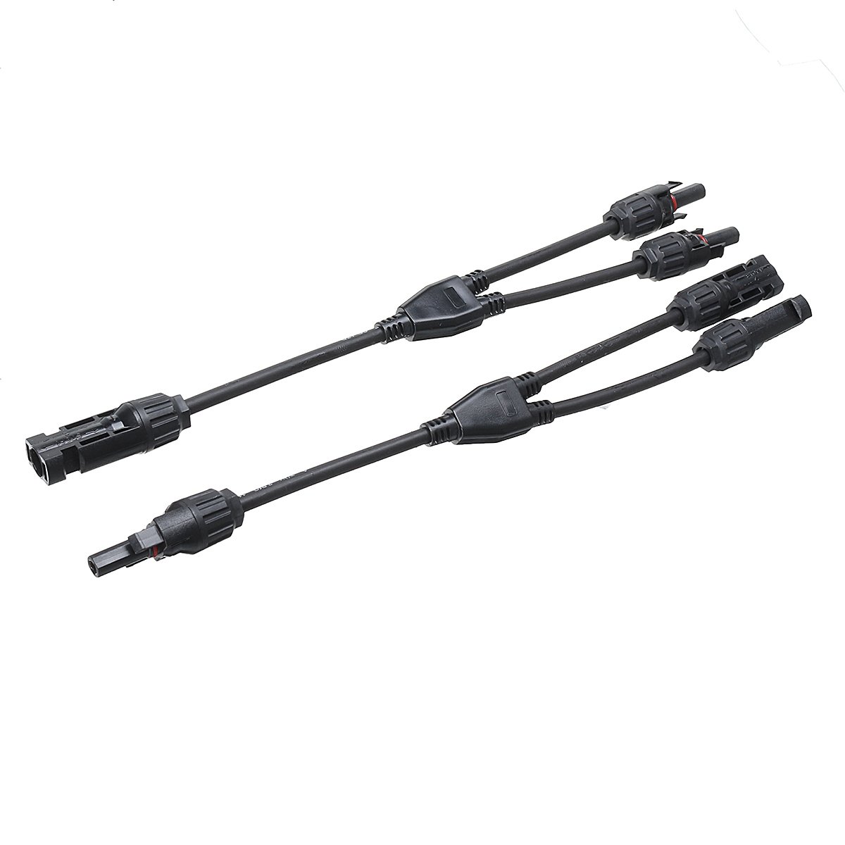 1 Pair MC4 Y Connector Cable Plug Solar Panel IP67 Branch Connector Solar Panel Adaptor Cable Connec