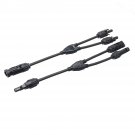 1 Pair MC4 Y Connector Cable Plug Solar Panel IP67 Branch Connector Solar Panel Adaptor Cable Connec