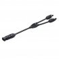 1 Pair MC4 Y Connector Cable Plug Solar Panel IP67 Branch Connector Solar Panel Adaptor Cable Connec