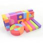 50Pcs Soft Lightweight EVA Foam Assembled Bricks DIY Model Creative Building Blocks Kids Educational