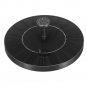 2.0W Solar Fountain Solar Birdbath Fountain Solar Powered Fountain Pump Solar Water Fountain for Poo
