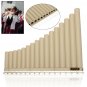 16 Pipes Beginners Pan Flute Music Instrument Panpipe Easy Learn Awesome Flutes