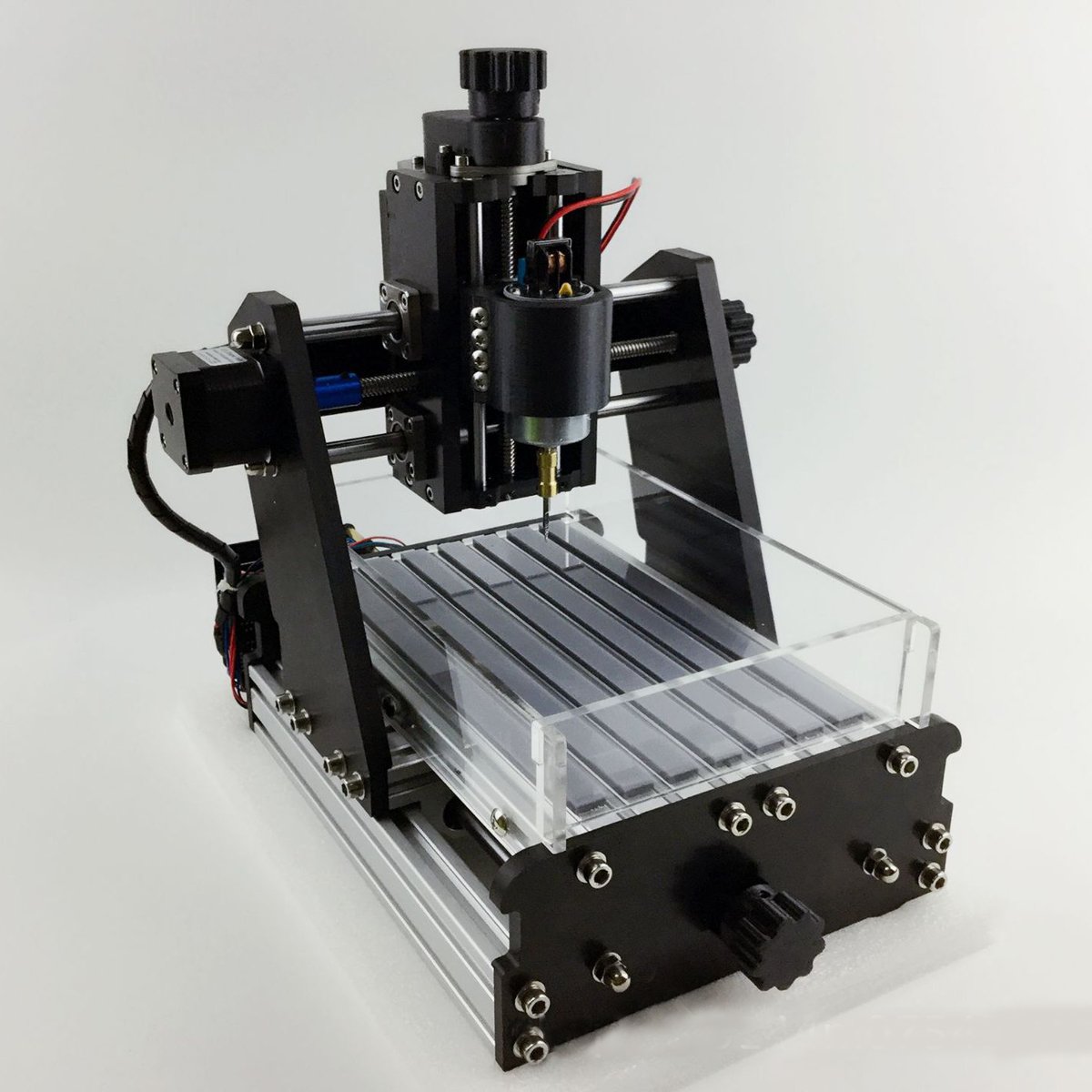 500mv 3 Axis CNC Router Laser Engraving Cutting PVC Milling Engraving Machine