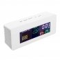 Multi-function Color Screen Temperature Humidity Meter Hygrometer Monitor Clock with Calendar Alarm