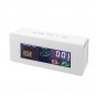 Multi-function Color Screen Temperature Humidity Meter Hygrometer Monitor Clock with Calendar Alarm