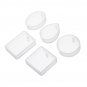 115Pcs/Set Silicone Mould Mold DIY Resin Round Necklace Jewelry Pendant Making