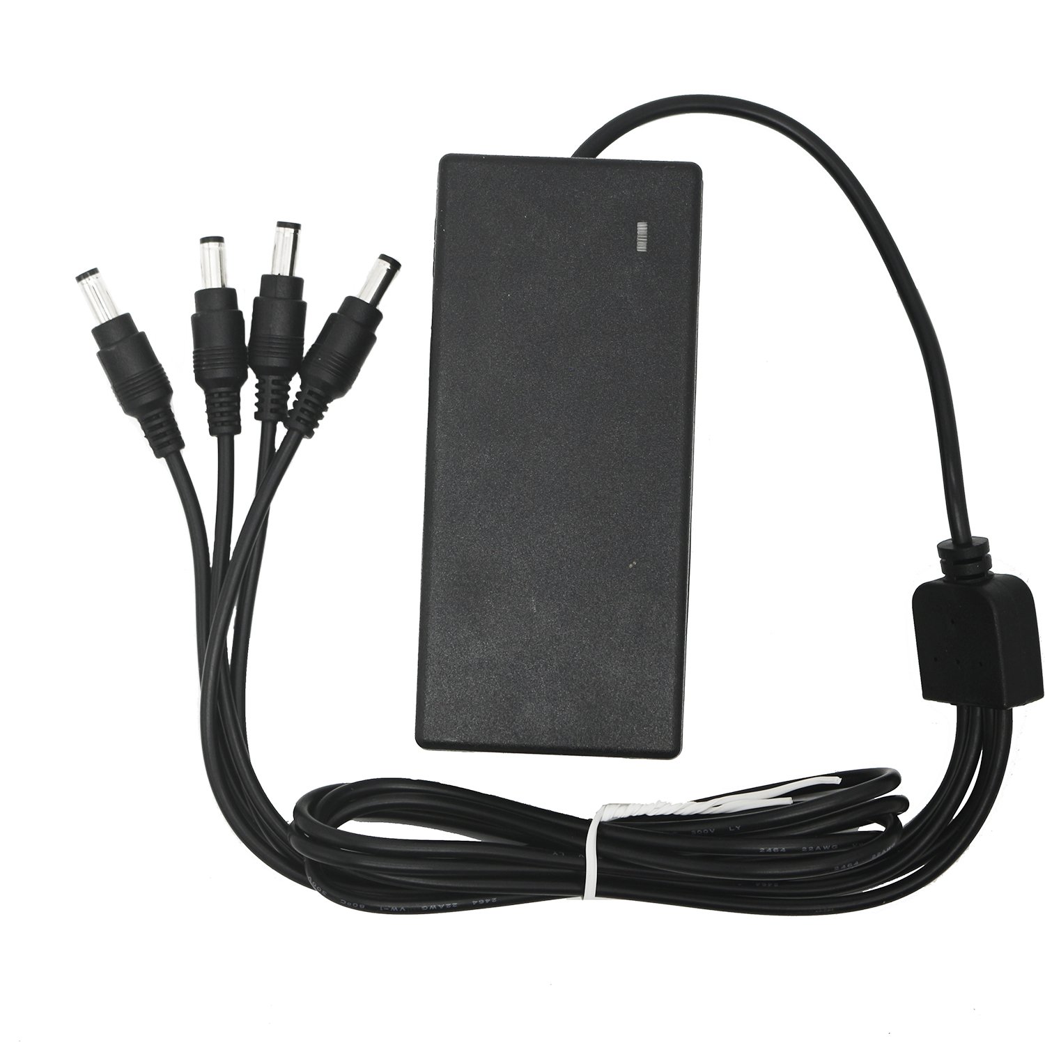 AC 100-240V To DC 12V 5A 60W Power Supply Adapter Universal Charger W/ Four DC Output