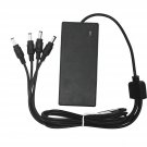 AC 100-240V To DC 12V 5A 60W Power Supply Adapter Universal Charger W/ Four DC Output