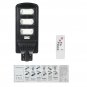 90W Light Control+Remote Control+PIR Human Body Induction Solar Street Light