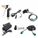 80W 12V High Pressure Car Electric Washer Squirt Sprayer Wash Self-priming Pump Water Cleaner For Au
