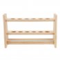 6 Holes Test Tube Rack Testing Tubes Clip Holder Stand Dropper Wood Lab Supplies 6 Hole diameter 25m