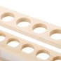 6 Holes Test Tube Rack Testing Tubes Clip Holder Stand Dropper Wood Lab Supplies 6 Hole diameter 25m