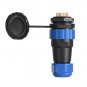 SD28 28mm 10A 16Pin Waterproof Cable Wire Docking Plastic Aviation Connector Plug IP68