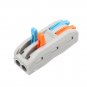 Excellway PCT-2 2Pin Colorful Docking Connector Electrical Connectors Wire Terminal Block Universal 