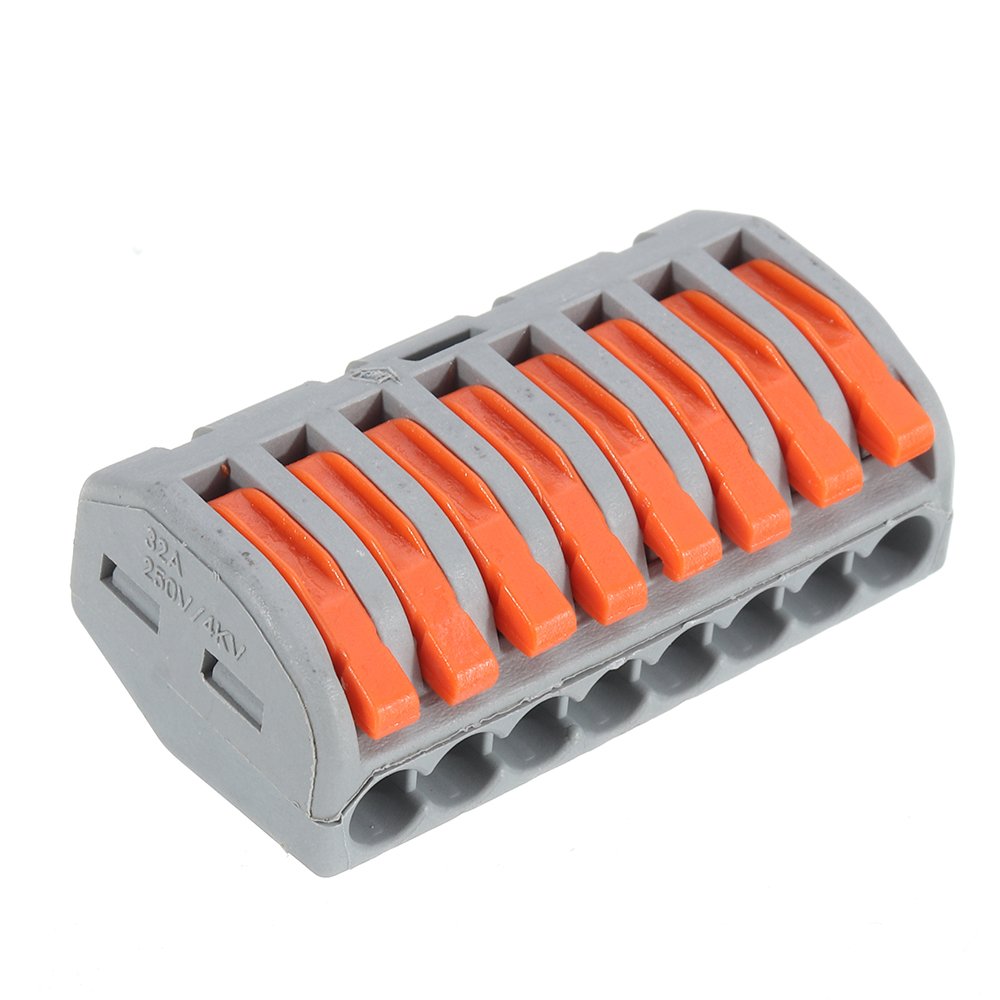 PCT-218 8Pin Universal Connectors Terminals Electric Cable Wire Connector Terminal Block Cable Termi