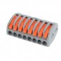 PCT-218 8Pin Universal Connectors Terminals Electric Cable Wire Connector Terminal Block Cable Termi