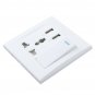 10A Dual USB Plug Power Socket Wall AC DC Charger Switch Outlet Adapter Port