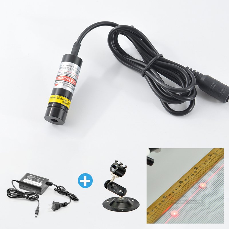 MTOLASER 10mW 650nm Red Line Laser Module Generator Variable Focus Industrial Marking Position Align